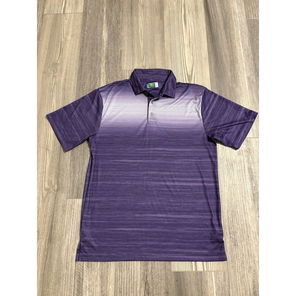 Ben Hogan Performance Polo Shirt Mens Size M Purple Golf